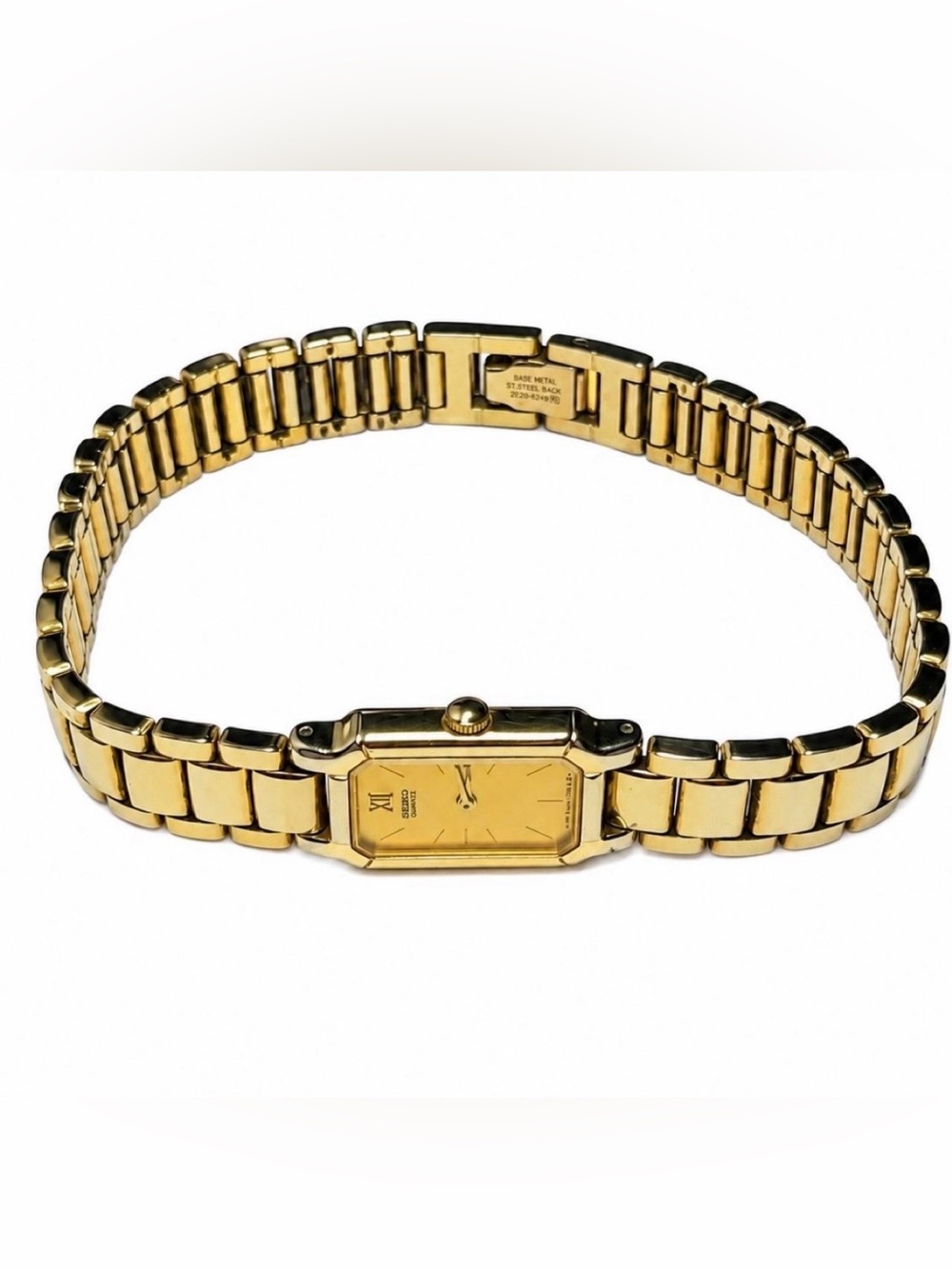 Vintage Seiko Women’s Gold Tone Quartz Watch 2E20-6249 | Not Running - Picture 2 of 7